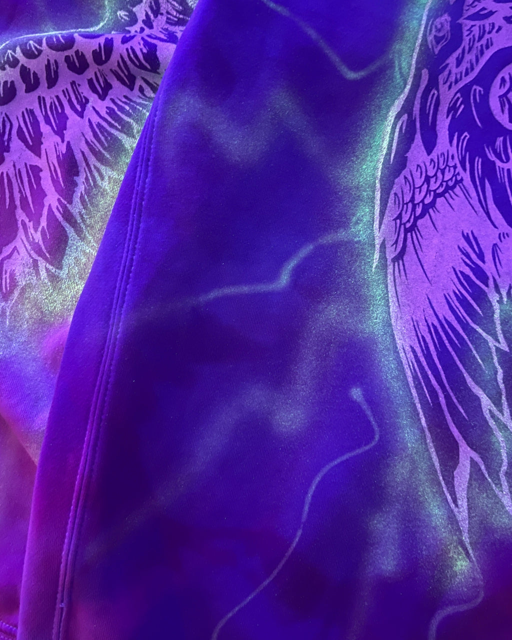 I choose freedom over fear (oversized XL) (glows under UV light)