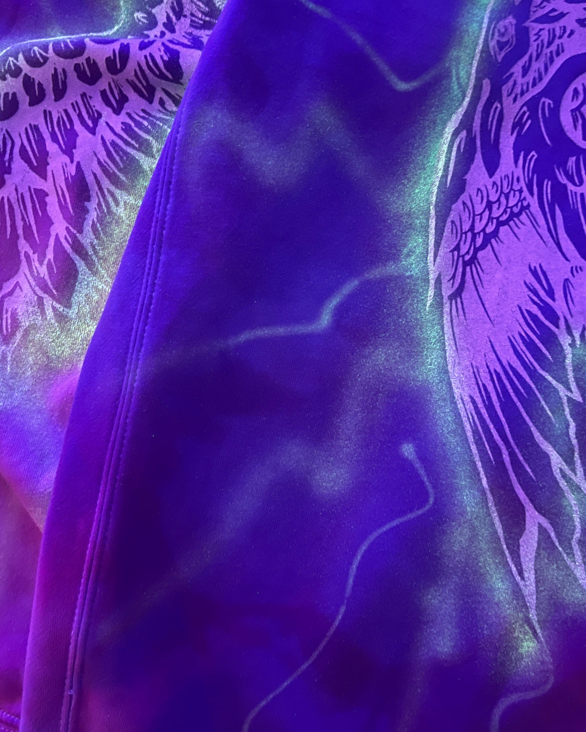 I choose freedom over fear (oversized XL) (glows under UV light)
