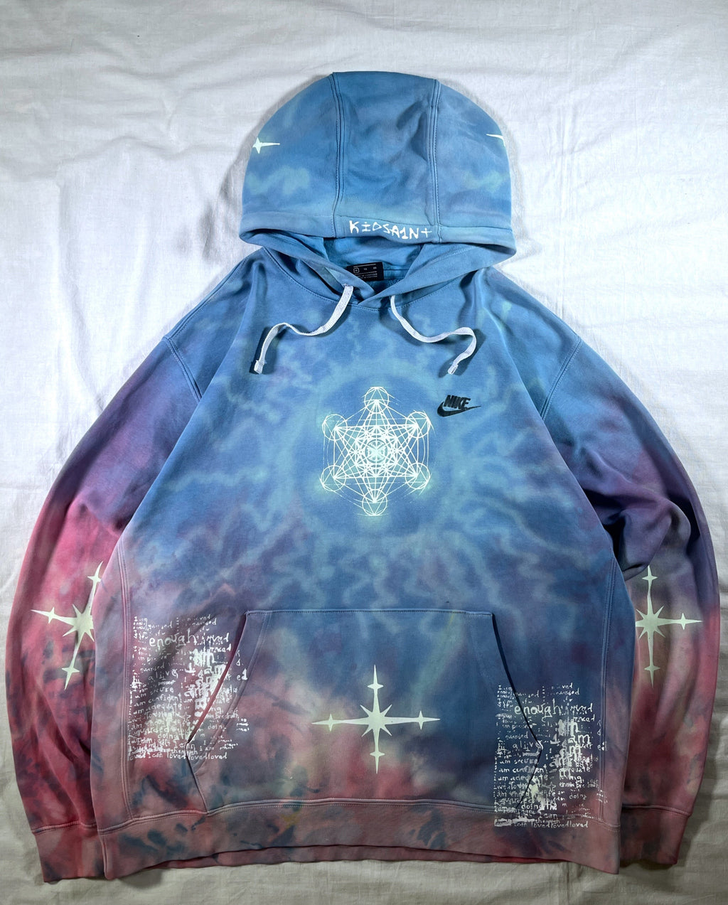 I choose freedom over fear (oversized XL) (glows under UV light)