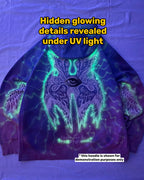 🪼 Hidden Glow — UV-Reactive Artwork (Experimental Upgrade)