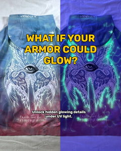 🪼 Hidden Glow — UV-Reactive Artwork (Experimental Upgrade)