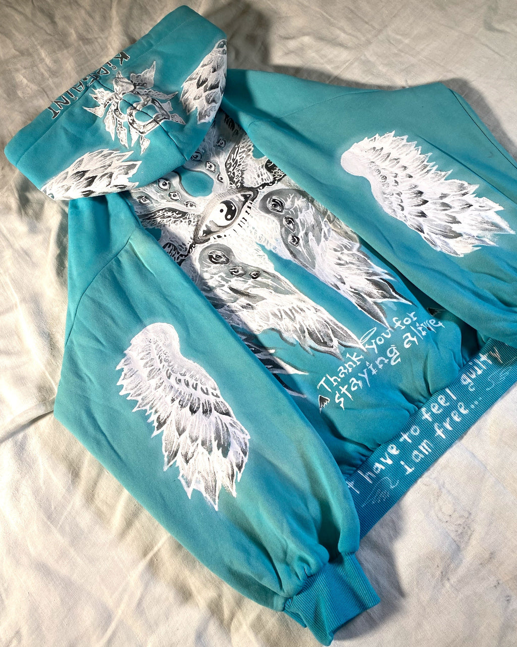 I speak to myself like a friend in pain (XL)