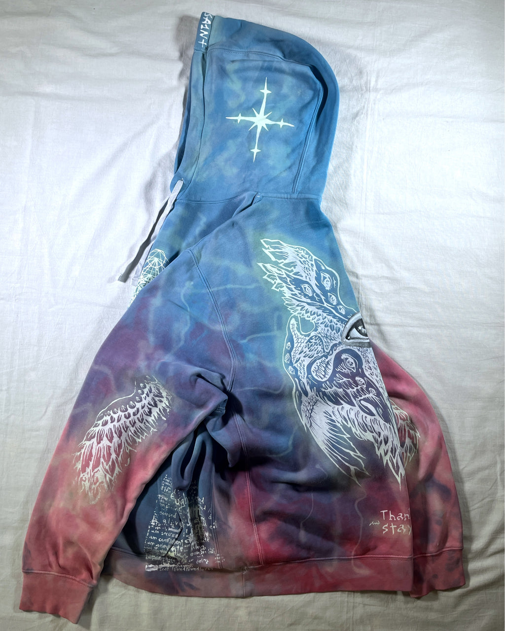 I choose freedom over fear (oversized XL) (glows under UV light)