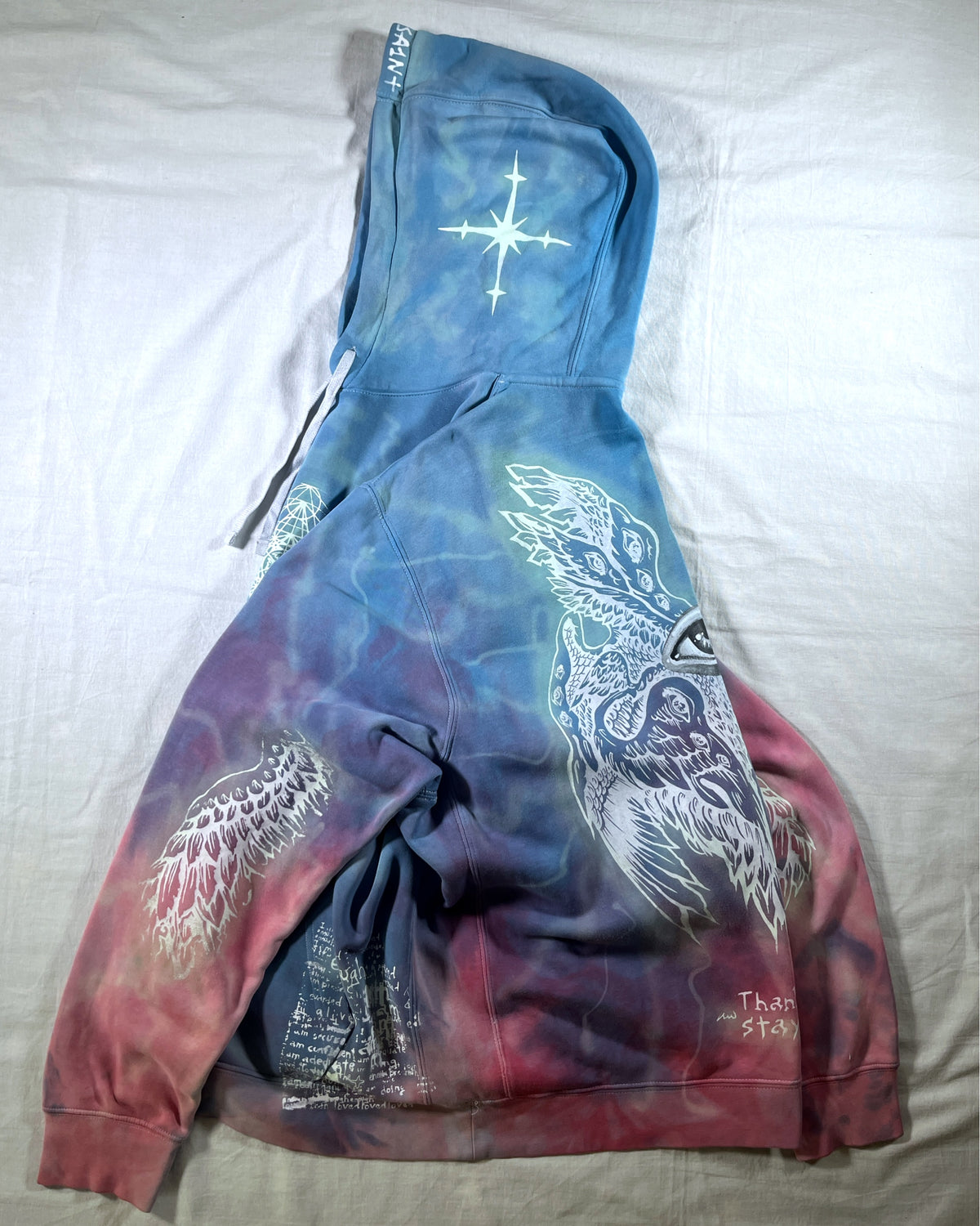 I choose freedom over fear (oversized XL) (glows under UV light)