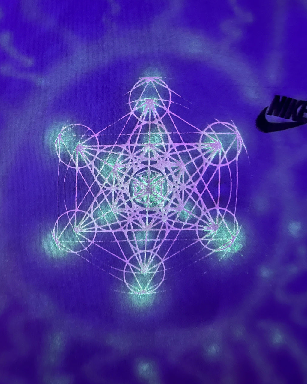 I choose freedom over fear (oversized XL) (glows under UV light)