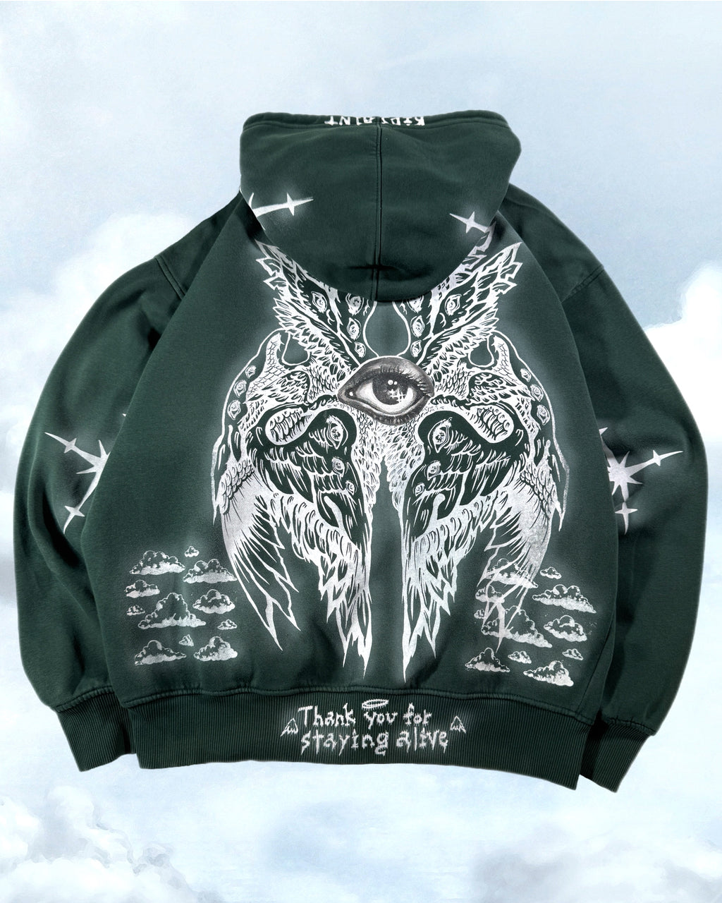 My soul shines beyond approval (oversized S)