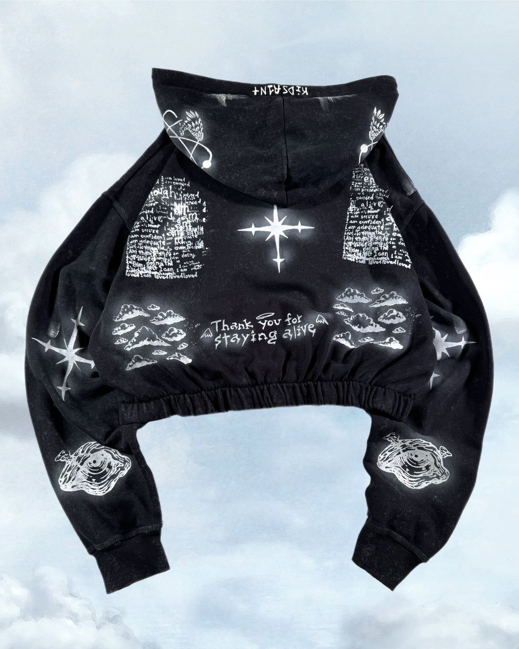 I honor my body (cropped & oversized M)