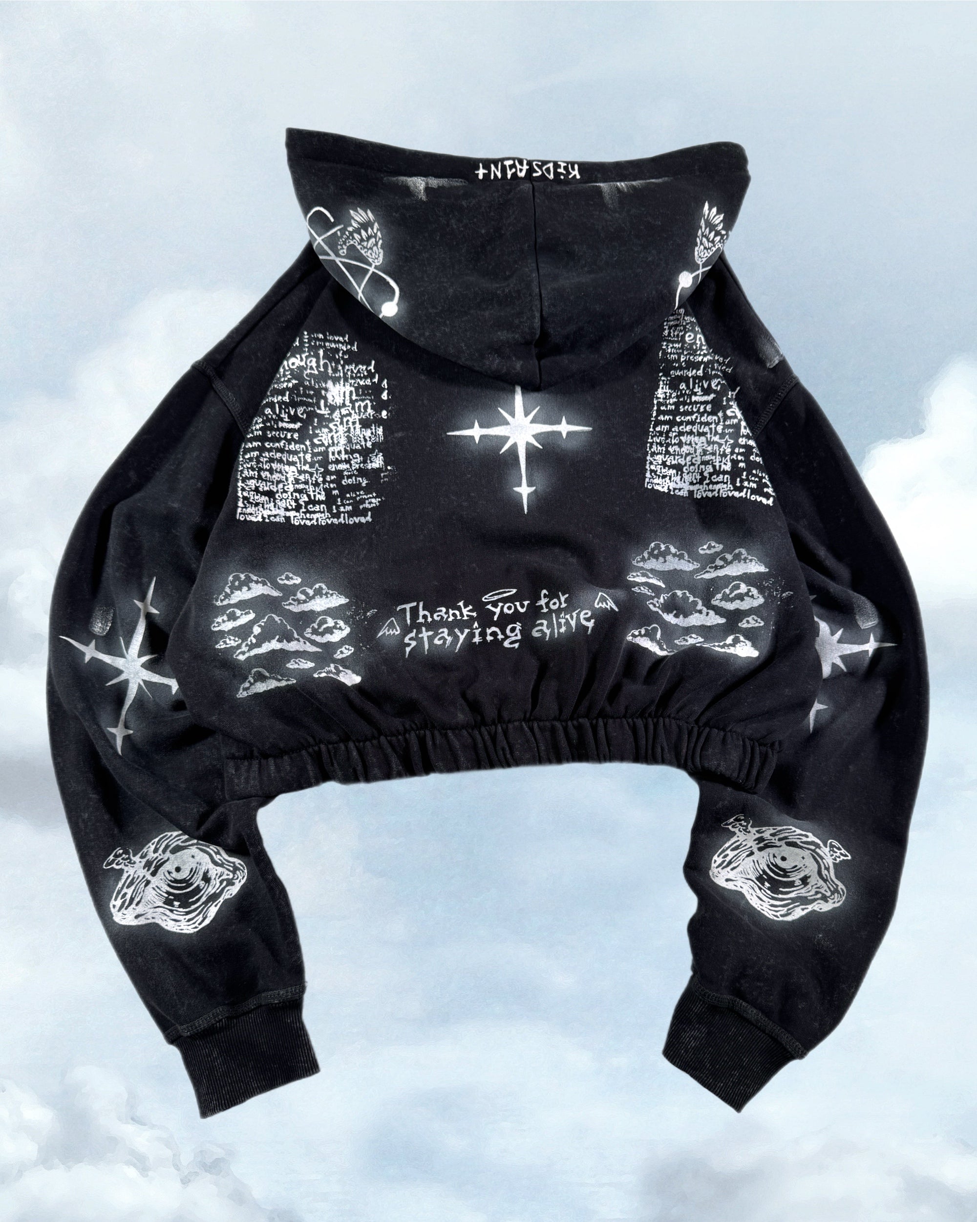 I honor my body (cropped & oversized M)