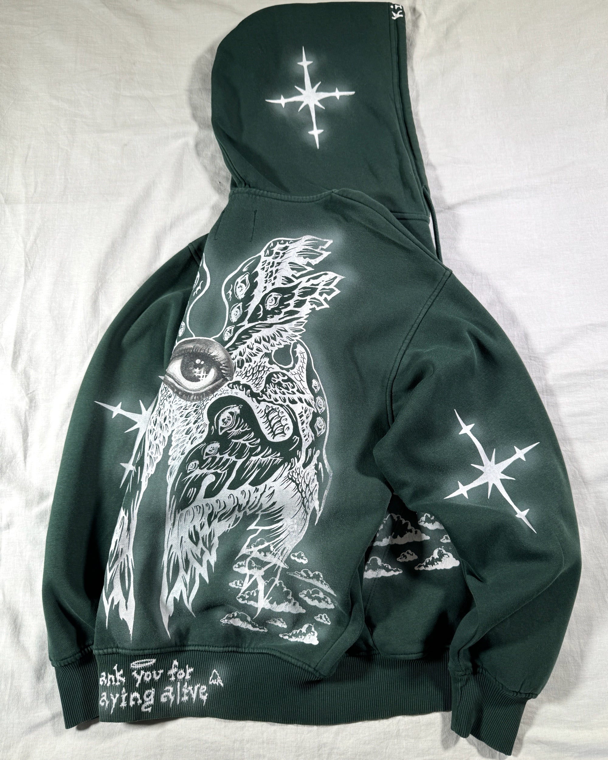 My soul shines beyond approval (oversized S)