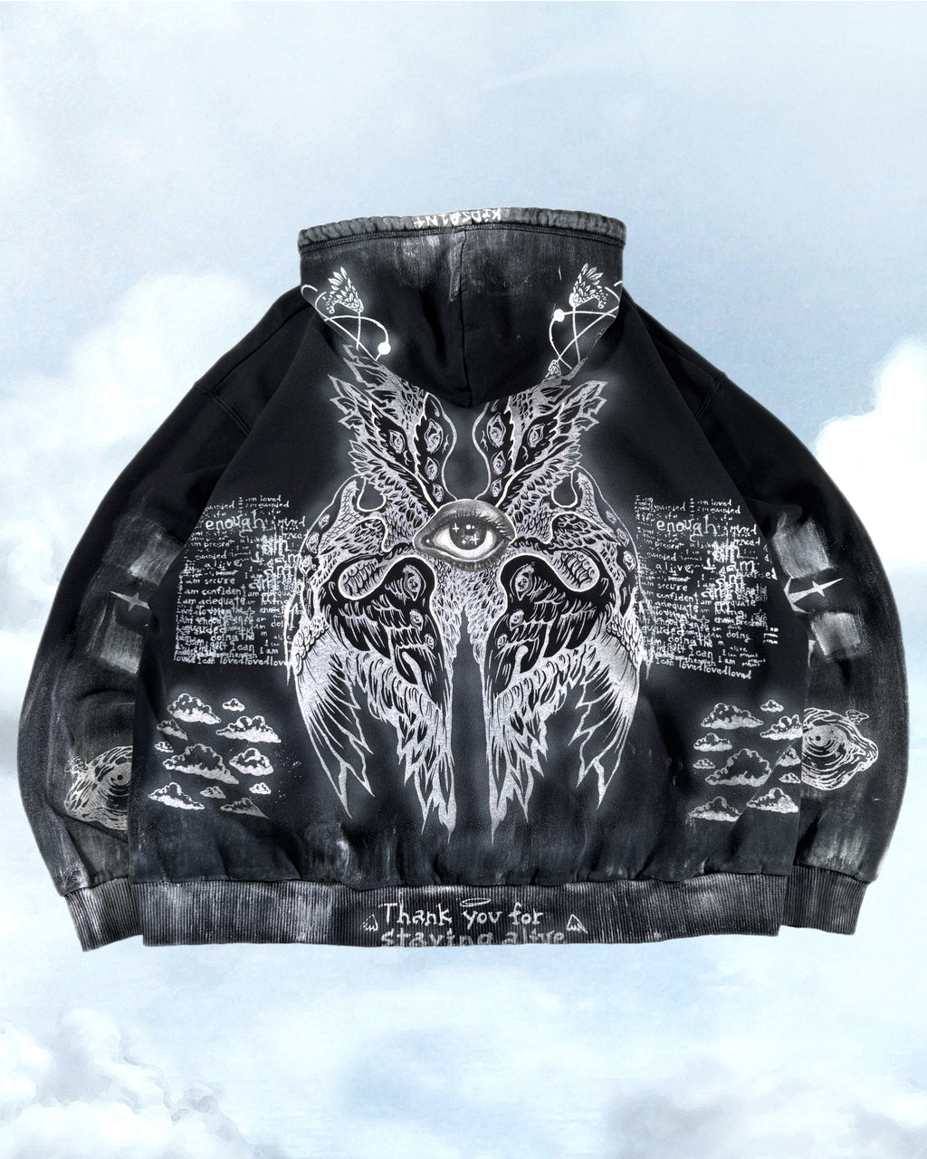 My creativity carries healing energy (oversized XL)