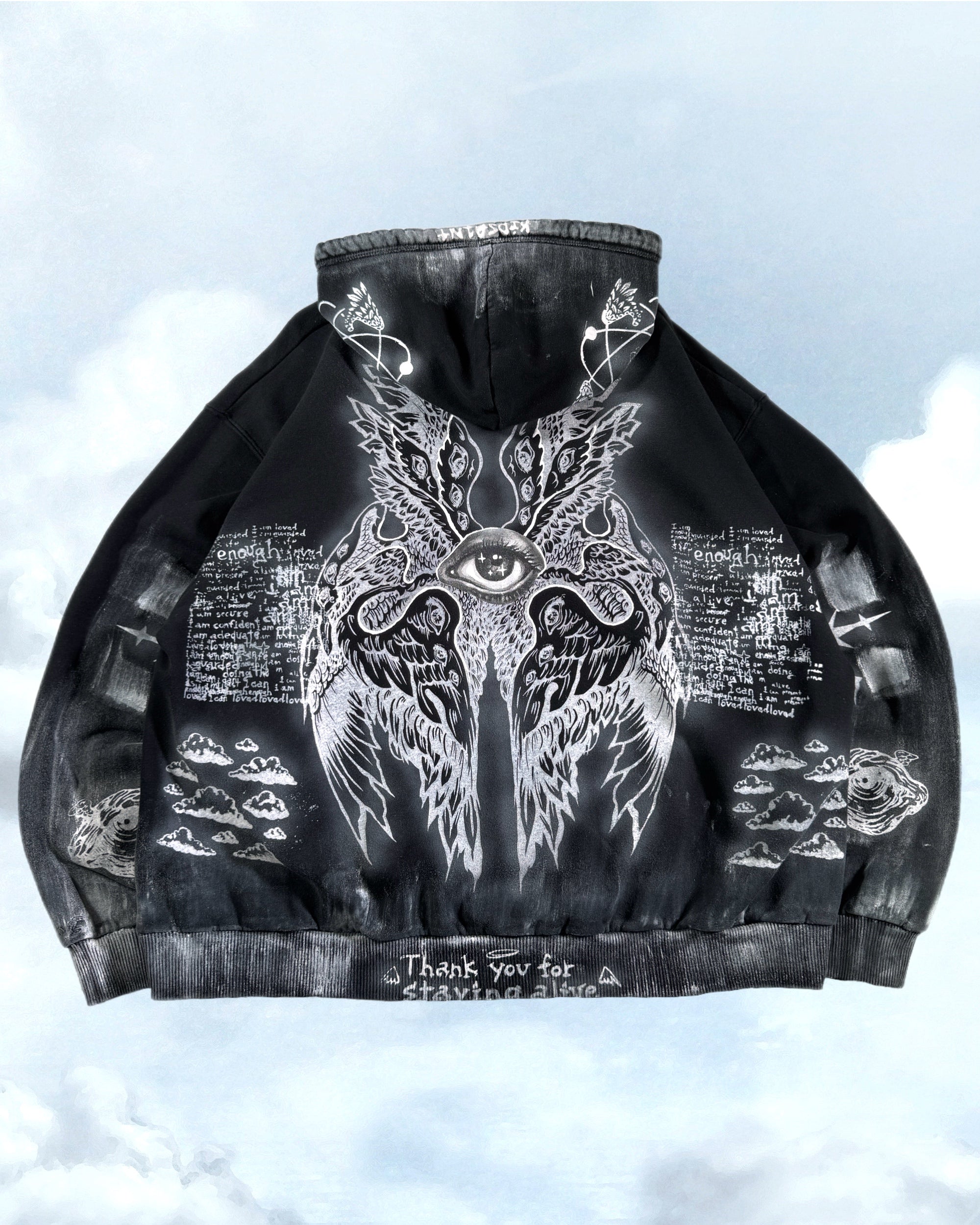 My creativity carries healing energy (oversized XL)