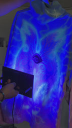 🪼 Hidden Glow — UV-Reactive Artwork (Experimental Upgrade)